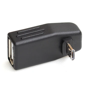 Правоъгълен адаптер micro USB OTG за мобилен телефон tablet PC