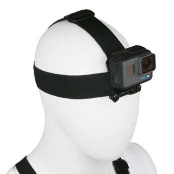 Регулируем Еластичен Ремък за закрепване върху главата на Планина за камера за Gopro HD Hero 2 3 4 5 6 7 8 9 10 за Xiao Yi SJ4000 Дропшиппинг