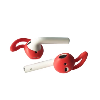 Силиконов Капачка за слушалки Защитен Калъф За слушалки Airpods Безжични Bluetooth слушалки тапи за уши Ушна кутията С отолог на една кука