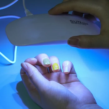 Сушилня За нокти Машина UV led Лампа за Лаптоп USB-Кабел за Домашно Използване на Мини-UV Гел-Лак Простор Лампа За Нокти Инструменти