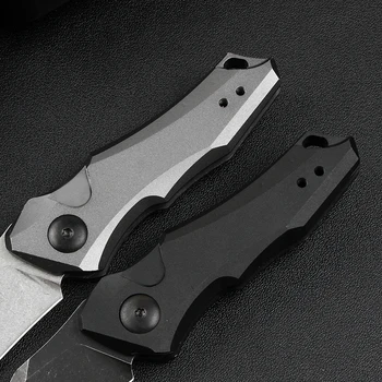 Тактически Мини-EDC Ножове Kershaw 7350 Стартиране на 10 Джобен Сгъваем Нож 9Cr18Mov Нож с Висококачествена Дръжка От алуминиева Сплав