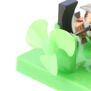 Творчески DIY Модел на електрически двигател за постоянен ток Физически Експеримент Детска Развитие на Нова Играчка