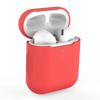 Тънък Калъф за защита от падане за Airpods1 2 Силиконов Калъф за Bluetooth-слушалки за AirPods 1 2 Калъф За слушалки, Аксесоари, зарядно устройство ще захранване на скоростната