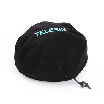 Чанта за защитен купол TELESIN Мека защитно покритие за всички портове на купола TELESIN за GoPro Hero 3/3+, Hero 4, Hero 5 и Xiaoyi 4K