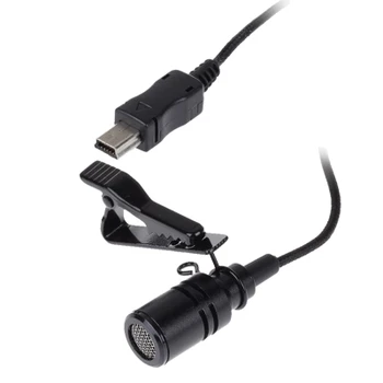 висококачествен Стяга За Мини-USB Отвороте Мобилен Телефон, Микрофон, Високоговорител и Микрофон Черен Цвят Гореща Разпродажба за GOPRO Hero 3 GO PRO 4